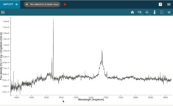Introductory video tour of the Specviz configuration and its features